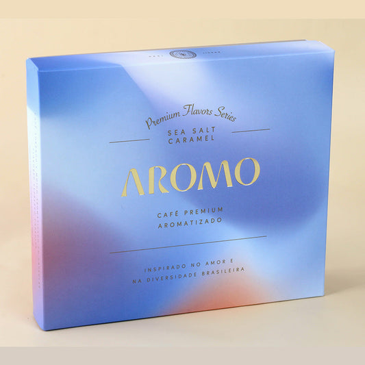 AROMO FLAVORS SEA SALT CARAMEL CAPSULES 9 UNITS